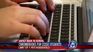 CCISD issues thousands of Chromebooks for the new school year