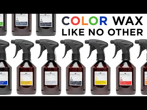 Video: Face ceară colorată pentru mașini?