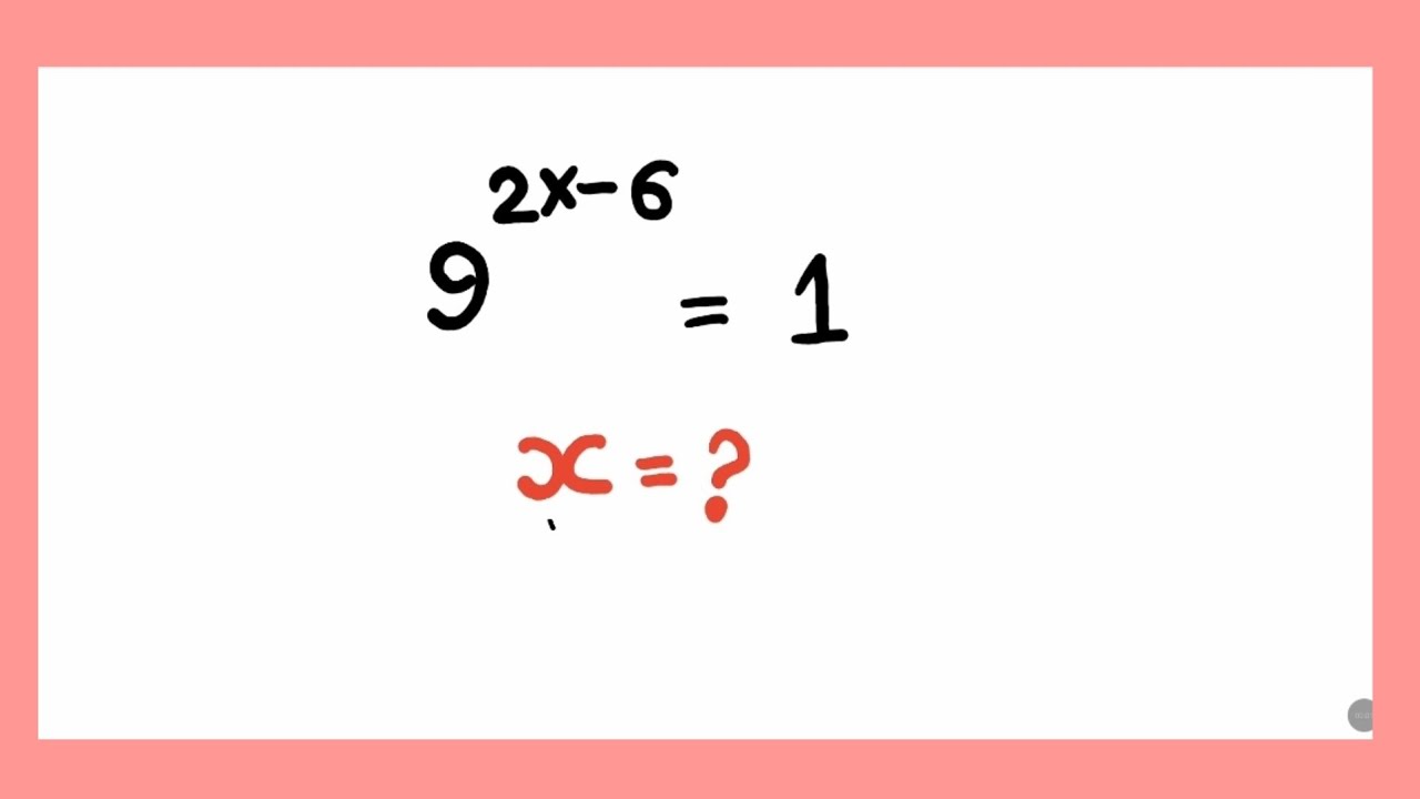 A nice exponential math ptoblem! #exponential #math #ptoblem