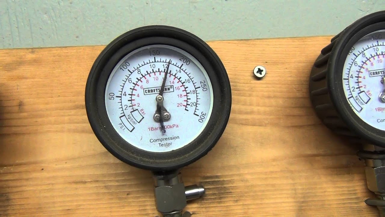 78 GS1000 Engine compression test 249 YouTube