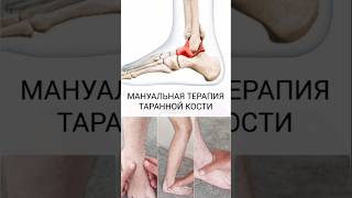 Мануальная терапия таранной кости/ Мобилизация таранной кости/ Терапия функционального блока