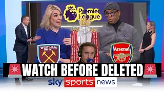 🤯UNBELIEVABLE!!! Ian Wrights SLAMS Arsenal 5-2 Victory Over West Ham and Preview of the Man Utd🔥