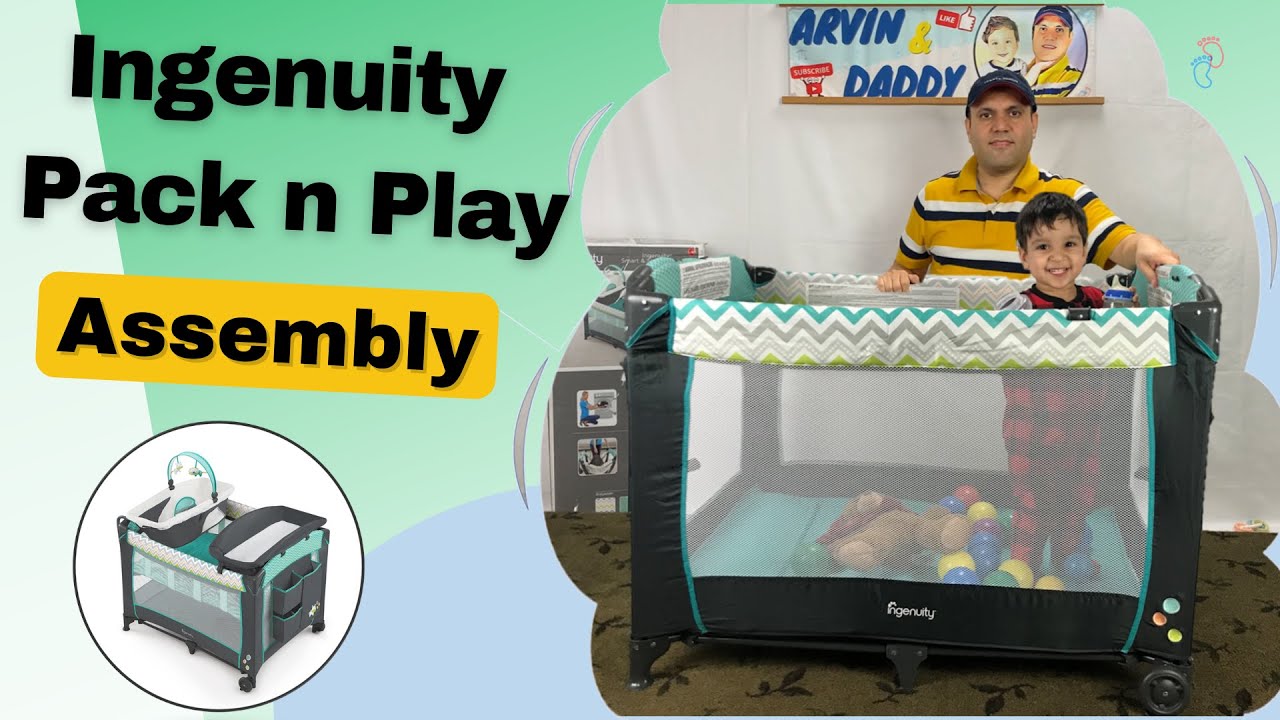 Ingenuity Pack and Play Assembly - Weight Limit (Ingenuity Smart and Simple  Playard Assembly) - YouTube
