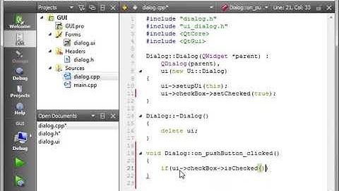 C++ Qt 17   QCheckBox