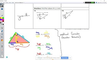 Right Triangle with an Altitude - Using Geometric Mean - Overview.webm