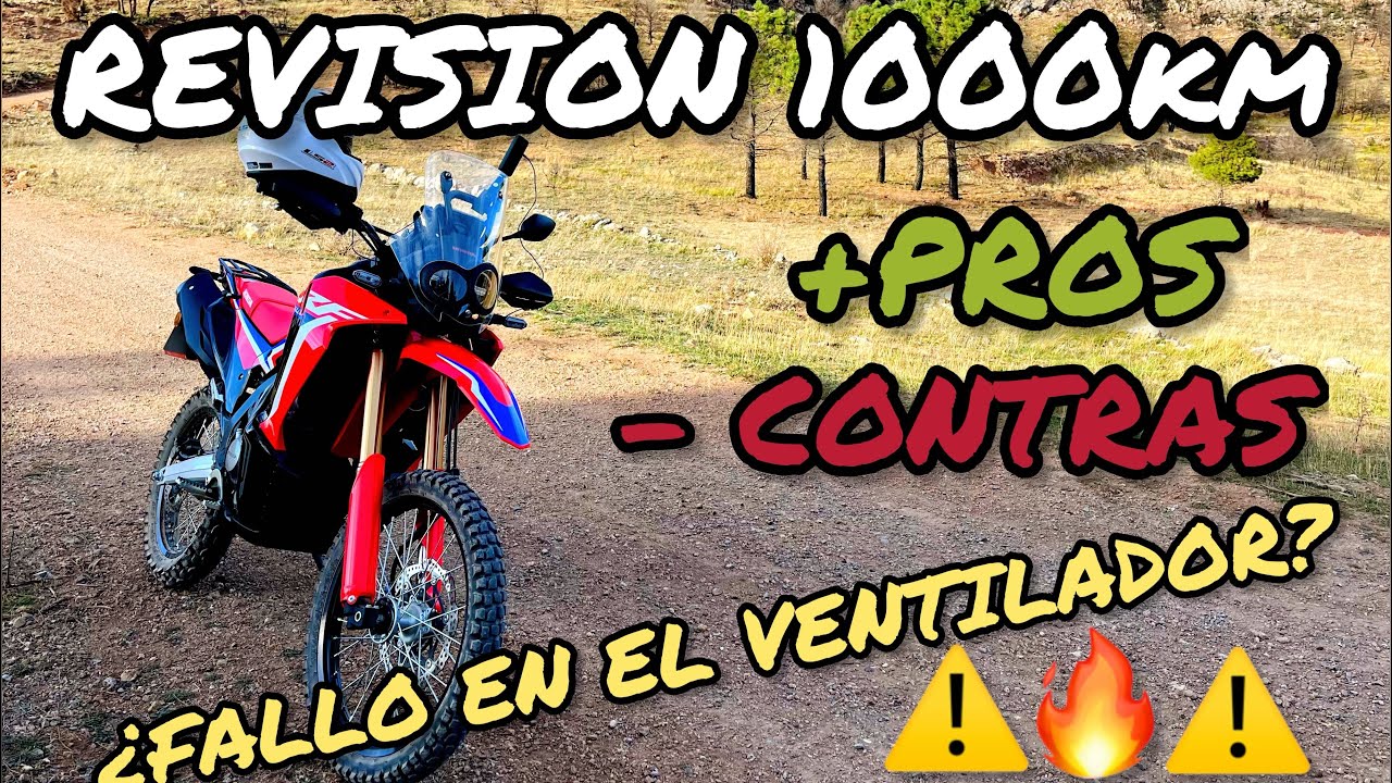 OPINIÓN TRAS 1000KM CON LA HONDA CRF 300 RALLY / PROS Y CONTRAS / REVISIÓN / ¿PROBLEMA VENTILADOR?