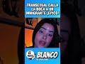 UN TRANSEXUAL CALLA LA BOCA A UN INMIGRANTE ¡EPICO! #shorts #vox #abascal #inmigracion #canarias
