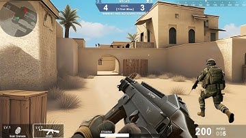 FPS Counter Attack - Shooting Game 2025 - Android Gameplay