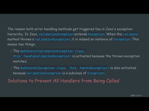 Understanding Why doOnError Handles Multiple Exceptions in Mono and How to Fix It
