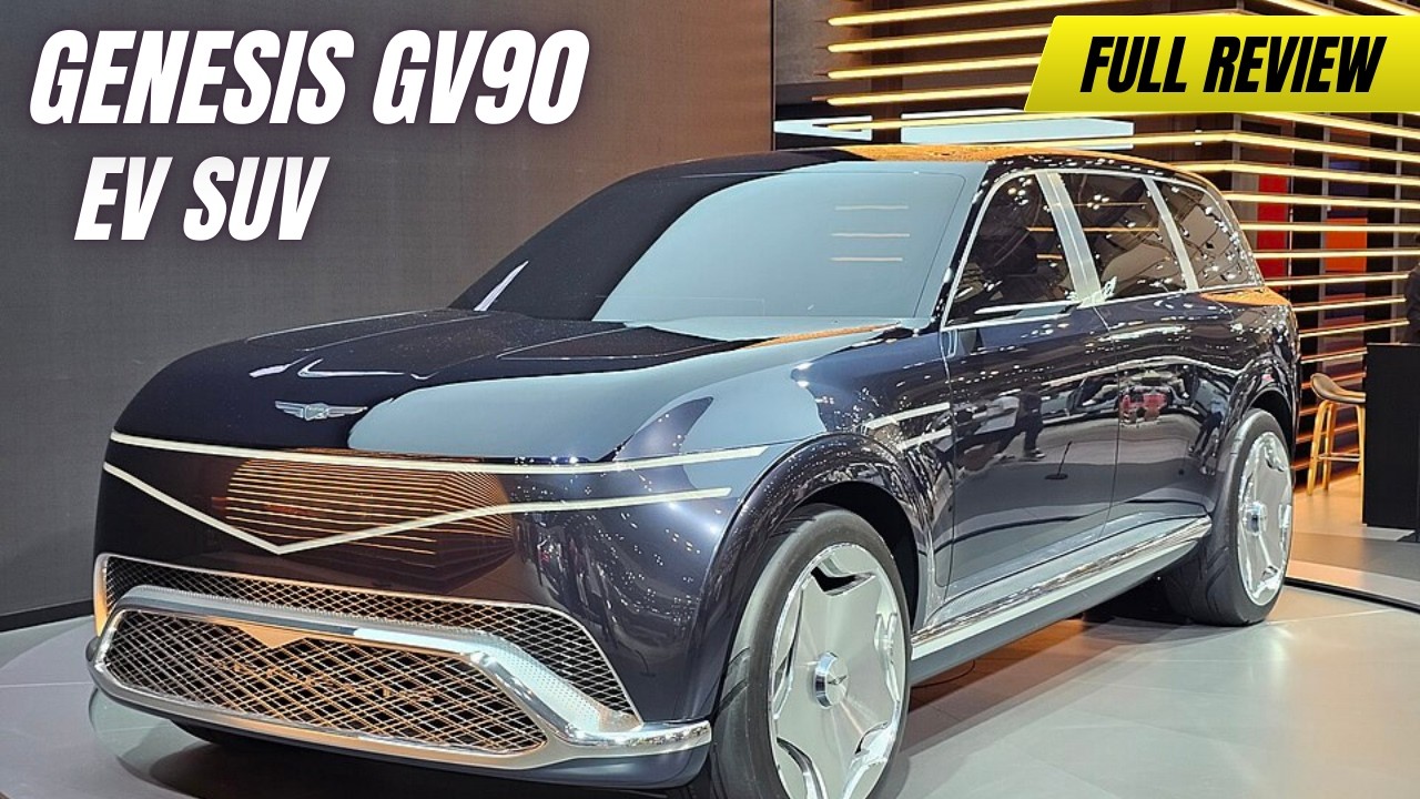 Genesis GV90 EV SUV – Ultra Luxury Electric Flagship Revealed!