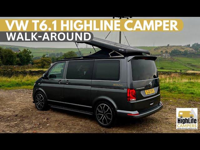 2021 VW T6.1 Indium Grey Redline Sport XS campervan tour 