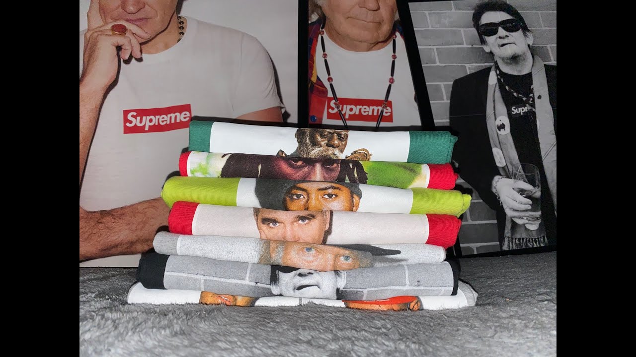 MY SUPREME PHOTO TEE SHIRT COLLECTION VIDEO!! - YouTube
