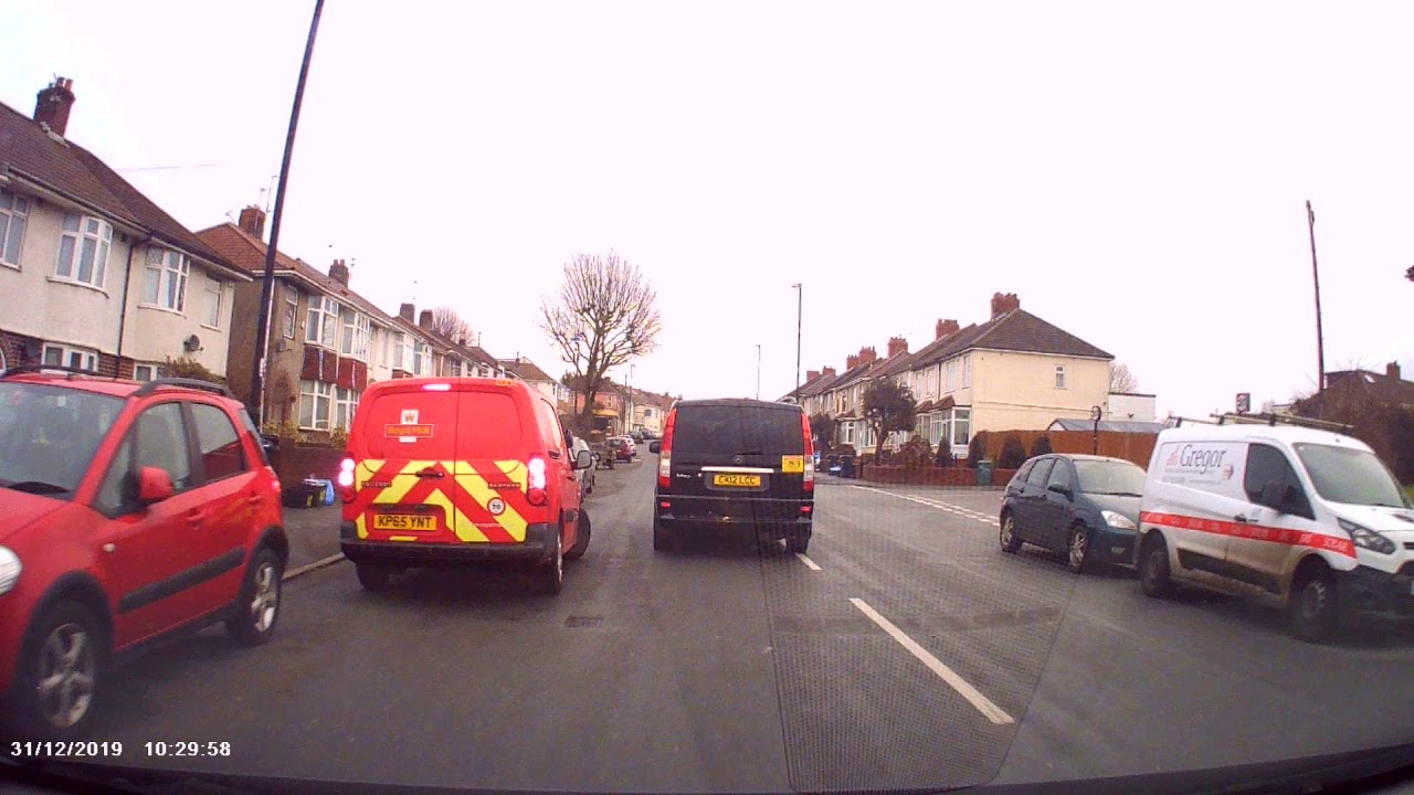 Dashcam Driving Around Bristol