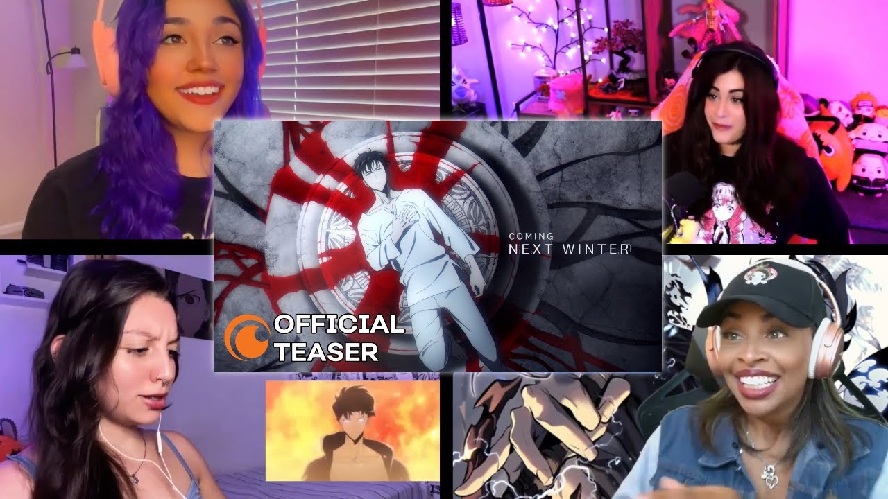 !Unleashing the Power! 🔥📚 Solo Leveling Trailer Reaction Mashup! 