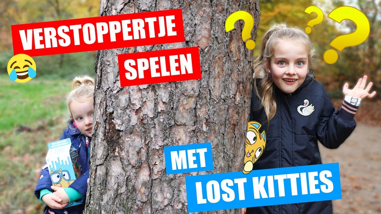 Varken privaat Detector VERSTOPPERTJE SPELEN IN HET BOS met LOST KITTIES!! ♥DeZoeteZusjes♥ - YouTube