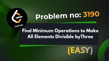 Find Minimum Operations to Make All Elements Divisible by Three - Leetcode 3190 - Java