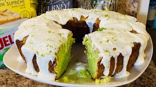 How To Make A Key Lime Cake (Delicious) A cake hack using a box mix & Jello gelatin!