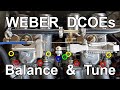 How to Balance & Tune Twin Weber DCOE Carburetors | Tech Tip 18