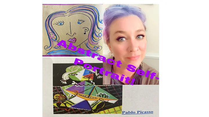 How to draw an Abstract Self-Portrait