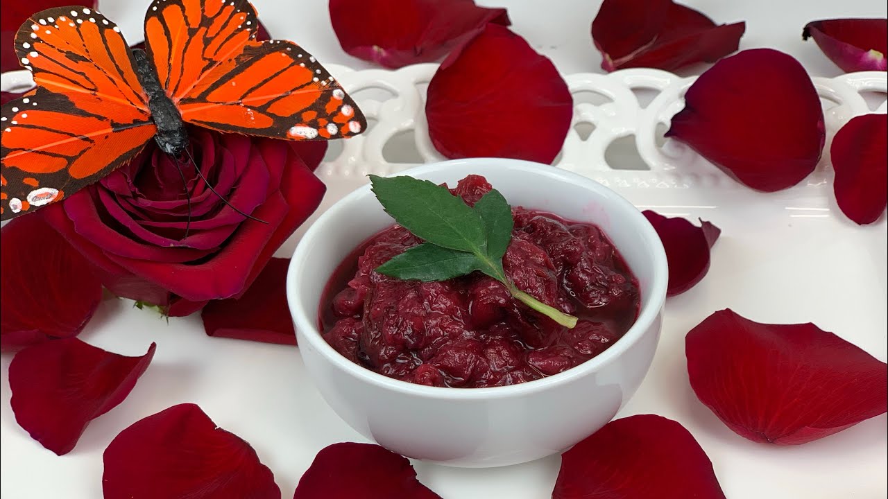 🦋🌹EXÓTICA MERMELADA DE PÉTALOS DE ROSAS |baja en carbs|keto|low carbs|EXOTIC ROSE PETAL JAM🌹