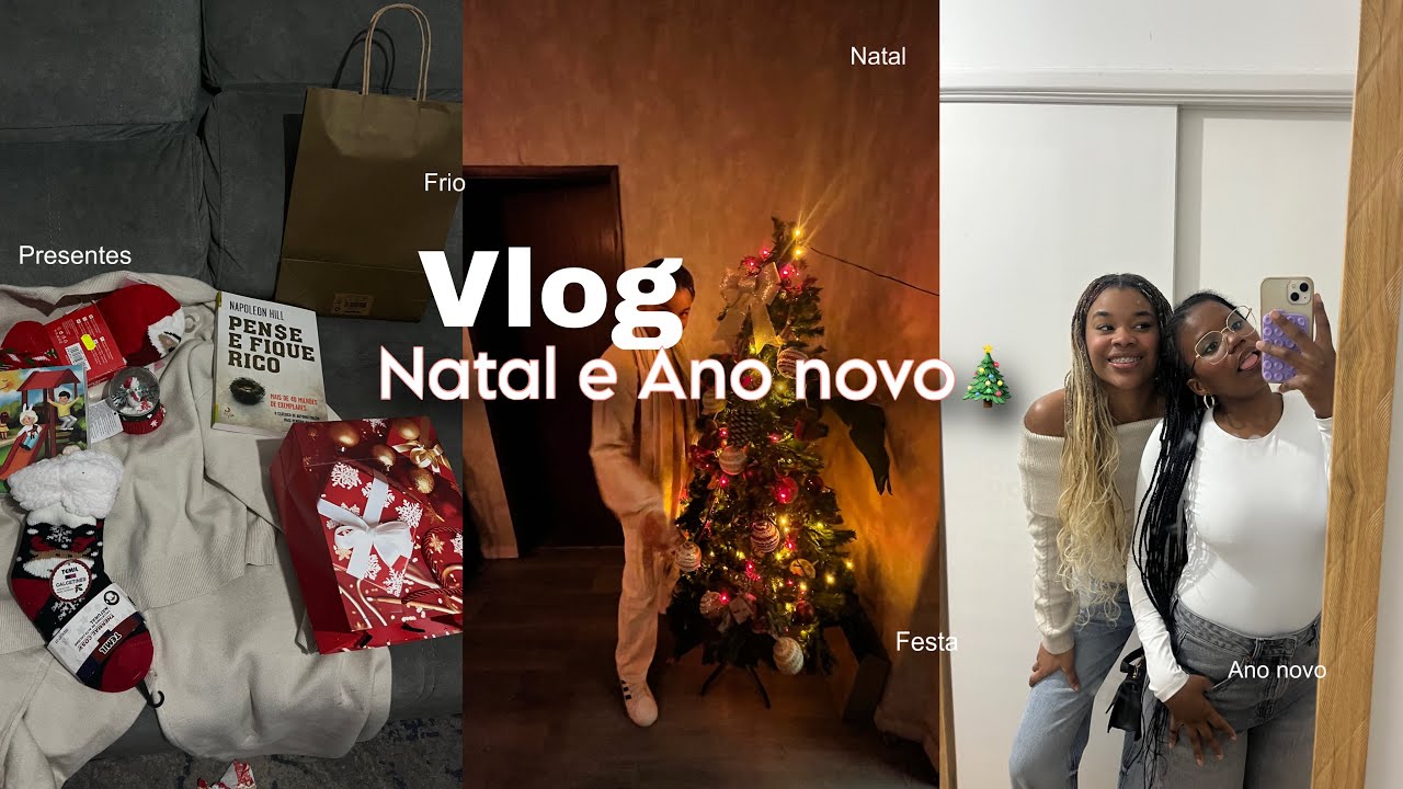 VOLTEII… Vlog do natal e do meu ano novo 🪅 🎄💕 *2025*