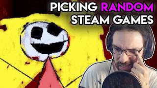 DeviantArt Horror - RANDOMLY Picking Steam Games!