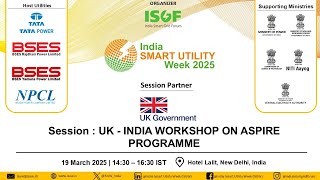 ISUW25 | 19 Mar'25 | UK-India Workshop | Future Ready Power Grids-Solut's for Grid Modernization