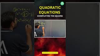 Quadratic Equations (Completing the Square) | Lecture 8 | Class 10 Maths | Sunder Sir