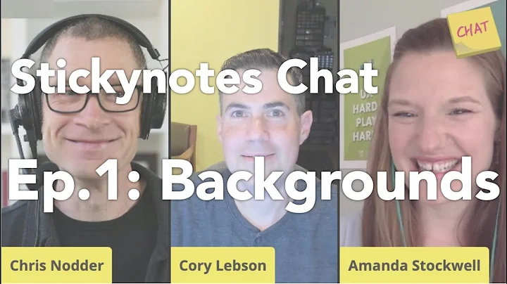 Stickynotes Chat Ep1 "Backgrounds" with Chris Nodd...