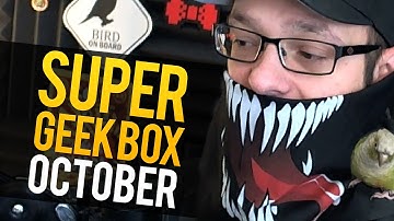 ERECTILE DYSFUNCTION - Super Geek Box Unboxing - October 2015 | Weasel Unboxing