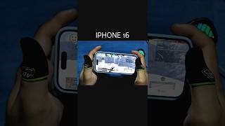 iPhone 16 gameplay with handcam #freefire #shorts #ytshorts #iphone16