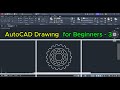 AutoCAD Tutorial for Beginners: Simple Mechanical Part Drawing