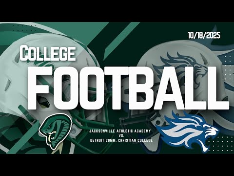 JAA vs. Detroit Christian College JV | College Football Live