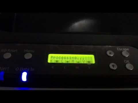 การ Print test RICOH spc250 spc260 spc261 - YouTube