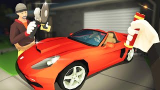 Stealing CARS in Virtual Reality made us RICH... (Break-In VR Multiplayer)