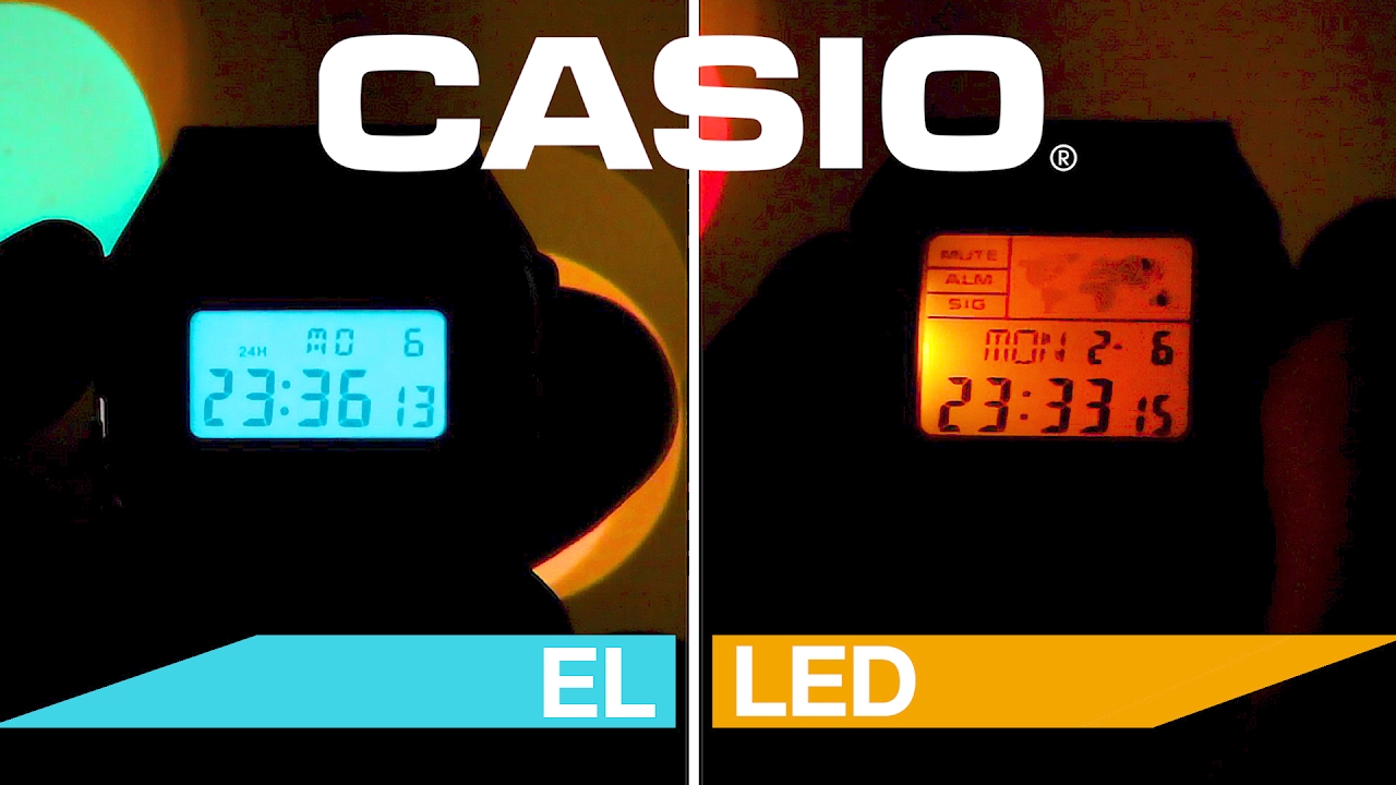 casio backlight function