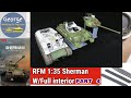 George's full builds: Rye Field Model Sherman M4A3 1:35 W/full interior part 4