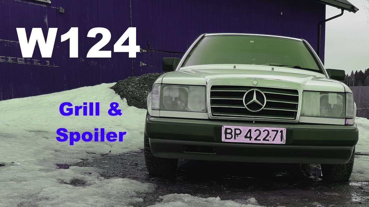 W124 Grill upgrade & spoiler build talking also about future plans