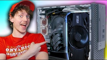 Full Length GPU in a SFF Dell Optiplex Gaming PC!?