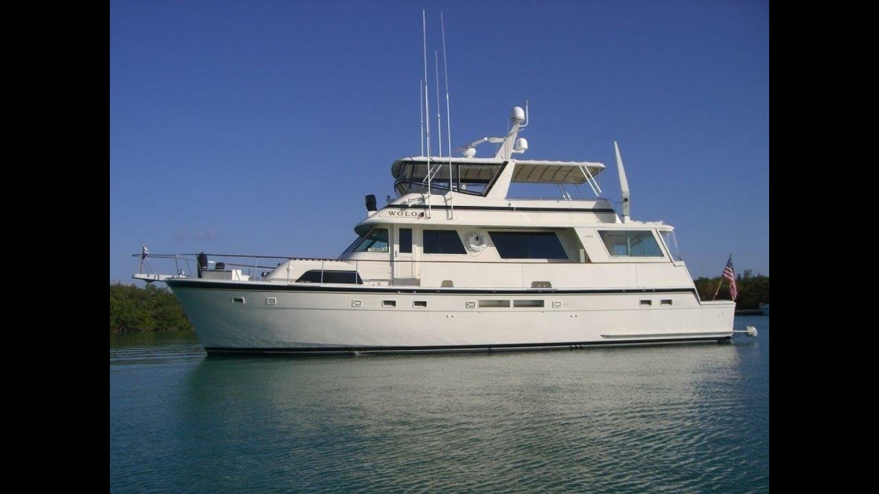 WOLO 1986 Hatteras 63 CPMY 63 ft Motor Yachts for sale