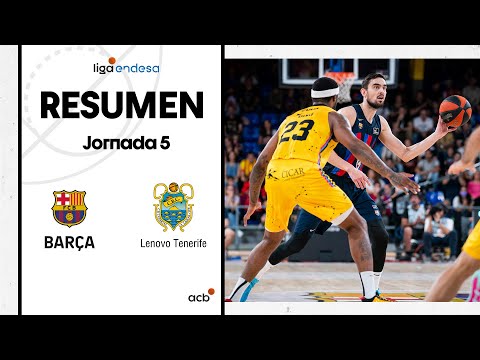 Barça - Lenovo Tenerife (67-65) RESUMEN | Liga Endesa 2022-23