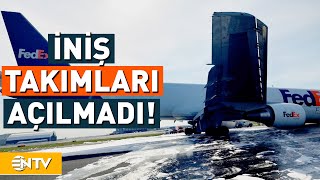 İstanbul'da Facianın Eşiğinden Dönüldü! Uçağın İniş Takımları Açılmadı | NTV Resimi