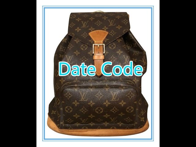 Louis Vuitton Montsouris Pm Brown & Tan Leather Backpack