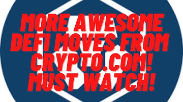 MORE Awesome News from Crypto.com October 2020! Defi Supercharger will be amazing for adoption!