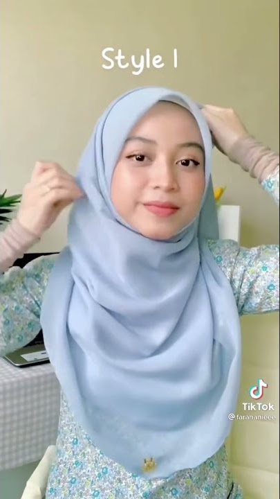 Everyday Simple Bawal Tutorial 2021 🧕🏻 ((Chest Covered Ver))