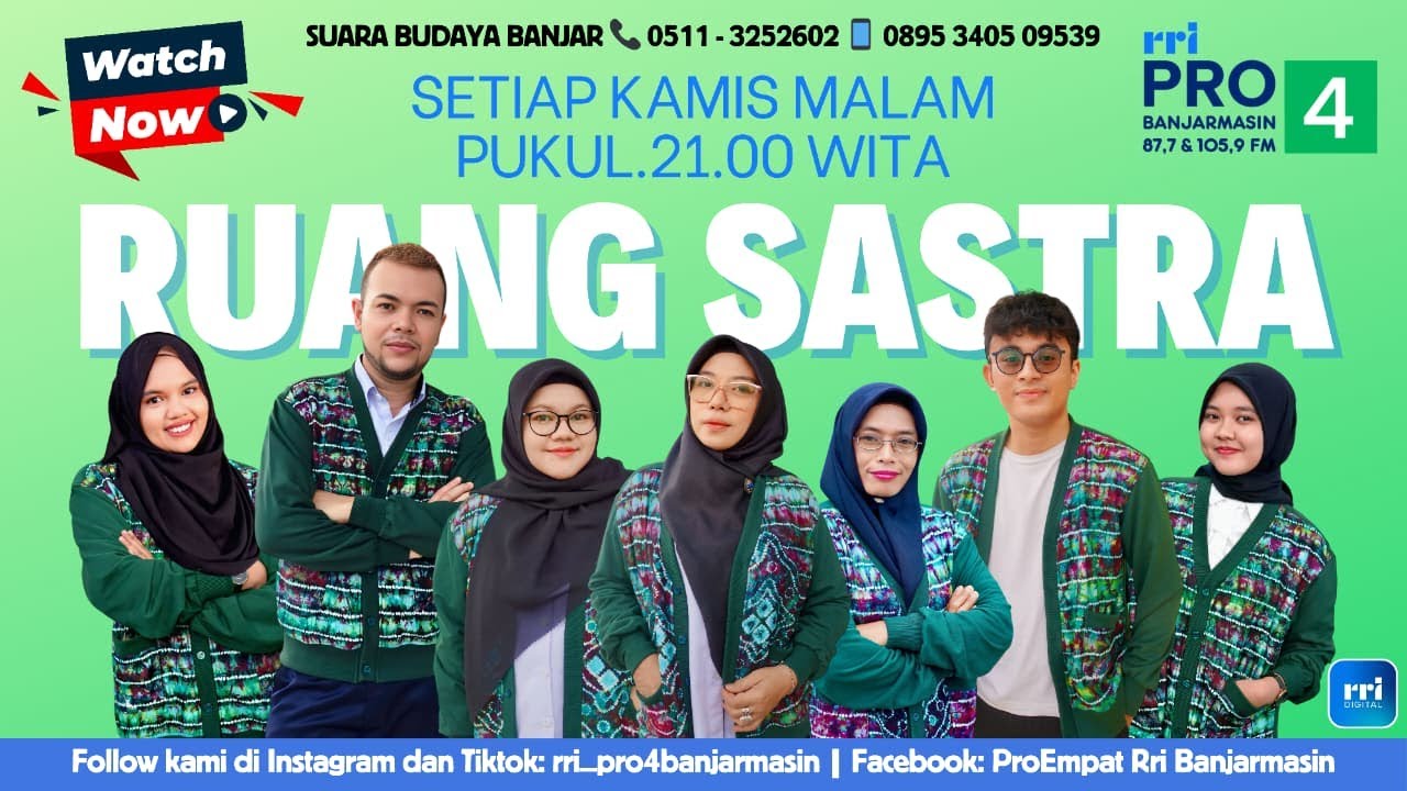 Ruang Sastra - Manusia Hujan (15/01/2025)