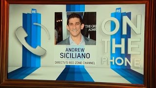 Andrew Siciliano of DirecTv's RedZone on The RE Show - 8/19/15