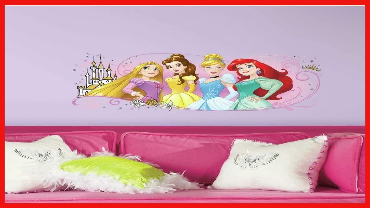 RoomMates RMK3182GM Disney Princess Friendship Adventures Peel and Stick Giant Wall Decal