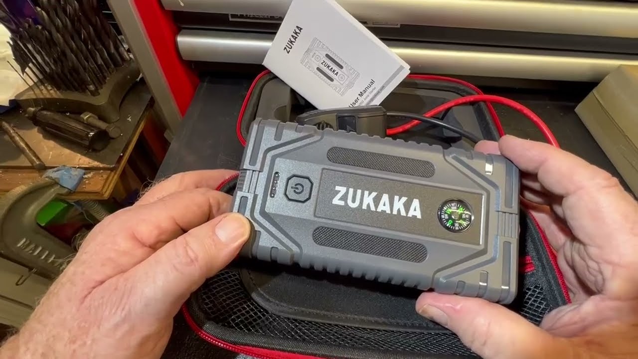 小物 ura-jack ZUKAKA Car Jump Starter 2000A Peak 21800mAh Battery Starter Review