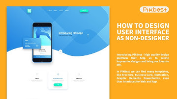 How to Design Graphic Elements, UI as Non Designer | PikBest.com - High Quality Design Platform